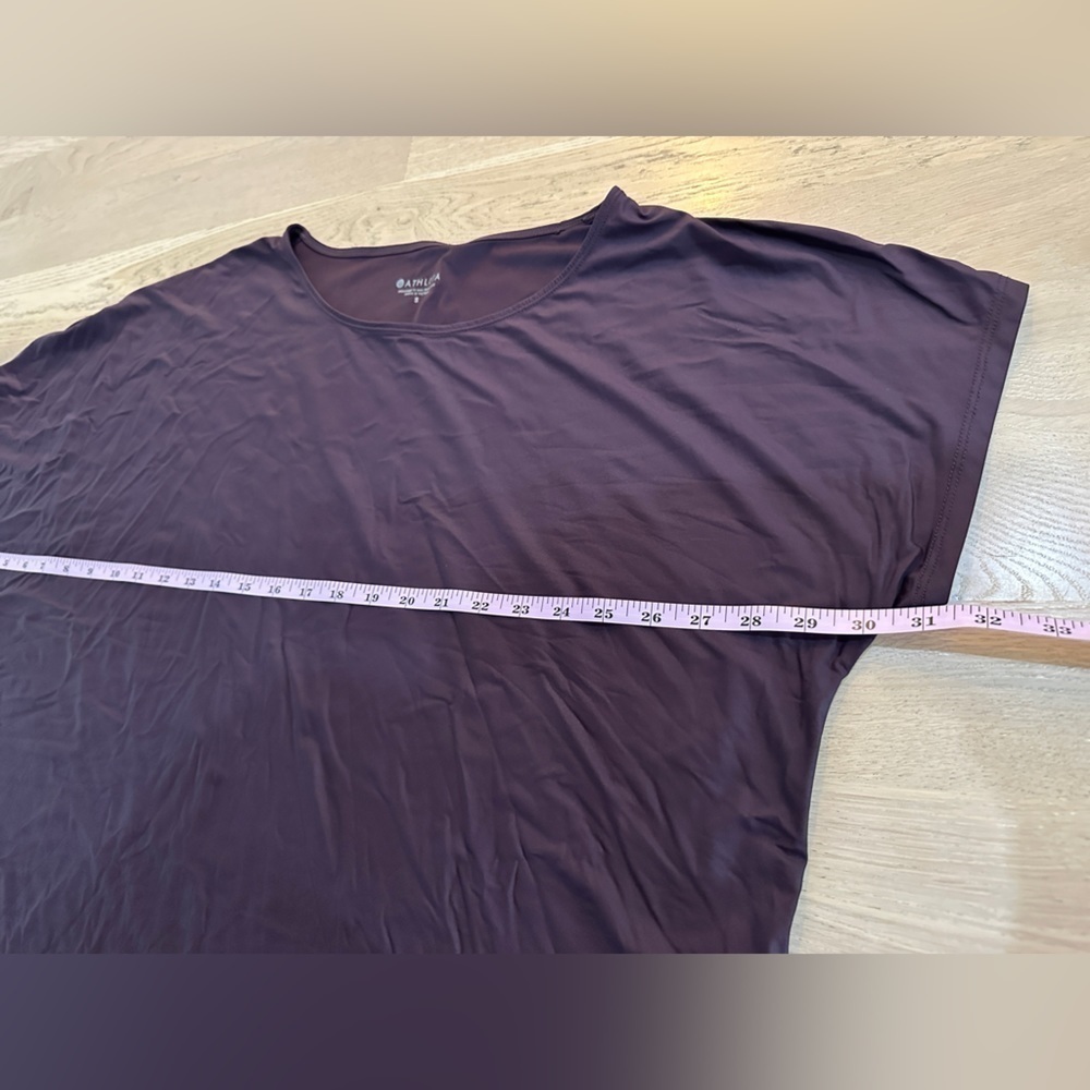 Athleta sunlover Hilo asymmetrical purple dress size small - Picture 8 of 9